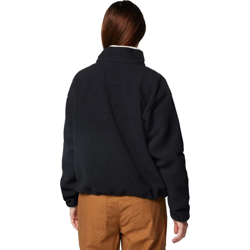 Columbia Helvetia™ II Cropped Damen Fleecepullover black