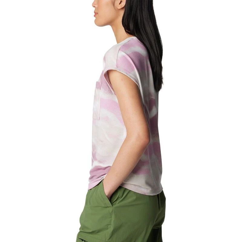 Columbia Boundless Trek Damen T-Shirt cosmos undercurrent