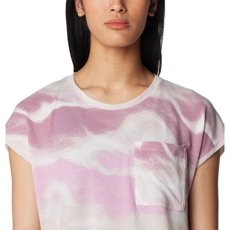 Columbia Boundless Trek Damen T-Shirt cosmos undercurrent