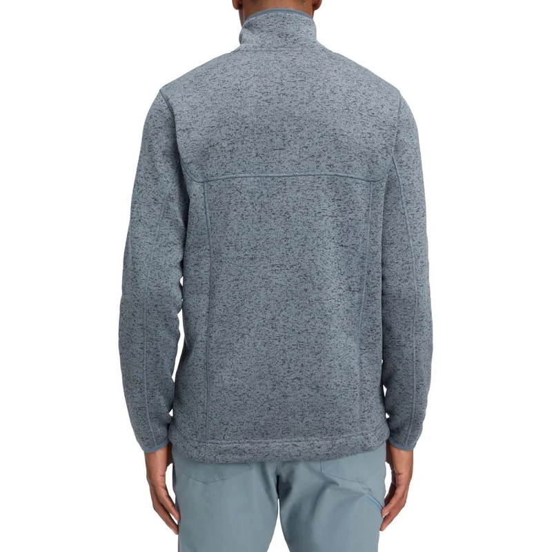 McKinley Skeena III Herren Fleecejacke melange blue dark