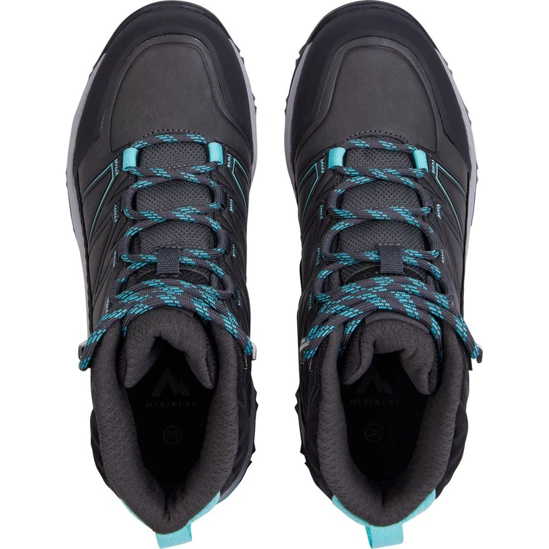 McKinley Tahsis Mid AQX Damen Wanderschuhe anthracite mint dark