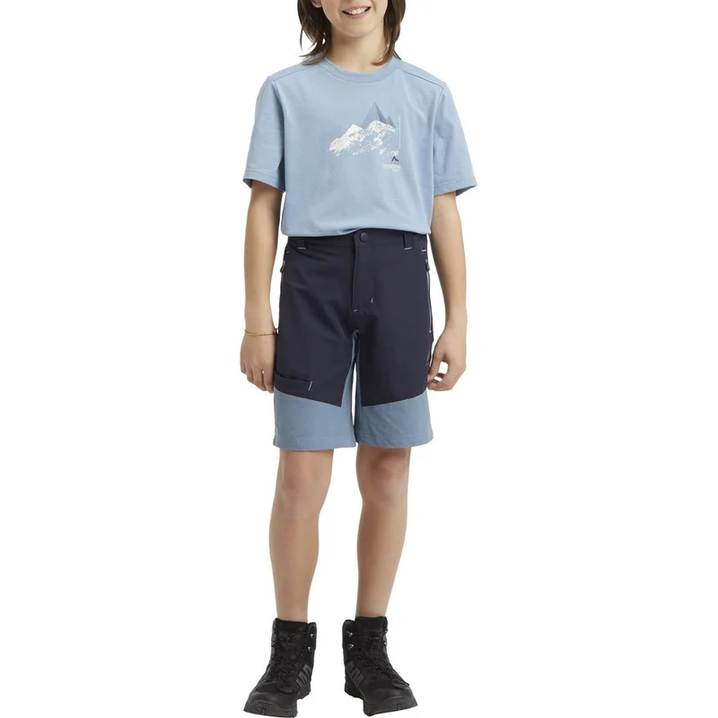 McKinley Ellis II Kinder T-Shirt blue smoke