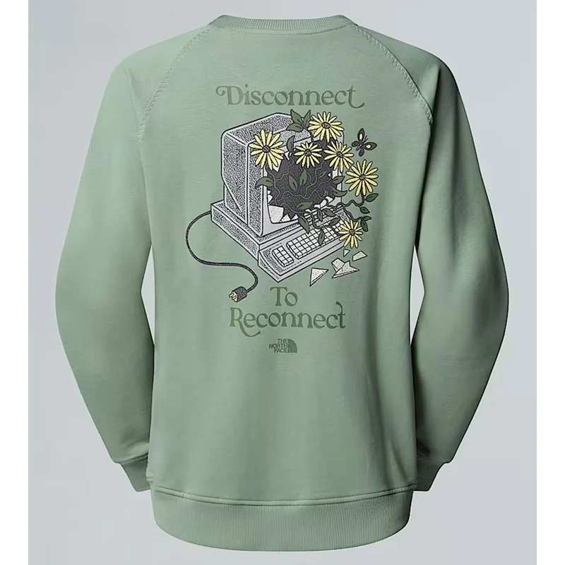 The North Face Connect relaxt geschnittenes Sweatshirt für Damen slate moss