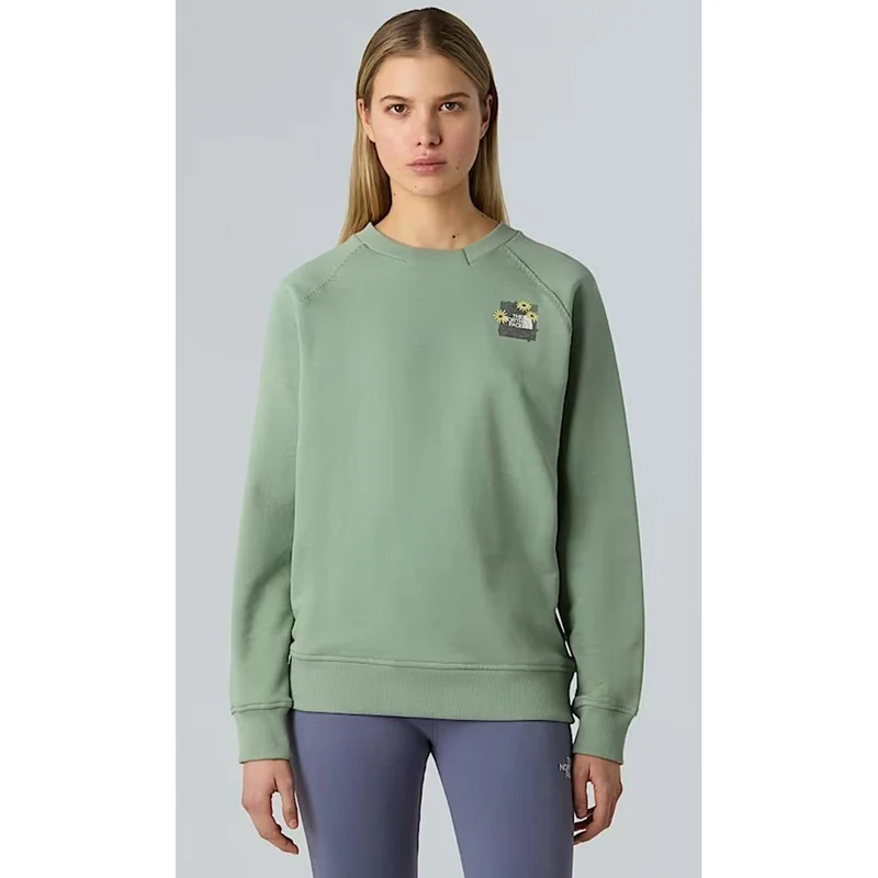 The North Face Connect relaxt geschnittenes Sweatshirt für Damen slate moss