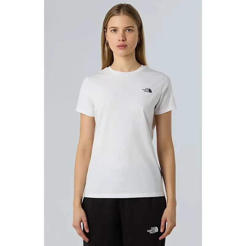 The North Face Simple Dome T-Shirt für Damen tnf white