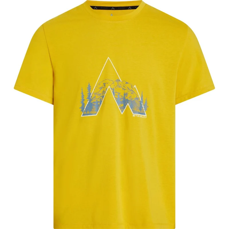 McKinley Nata II Herren T-Shirt yellow dark