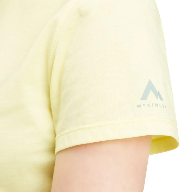 McKinley Nata II Damen T-Shirt melange yellow light
