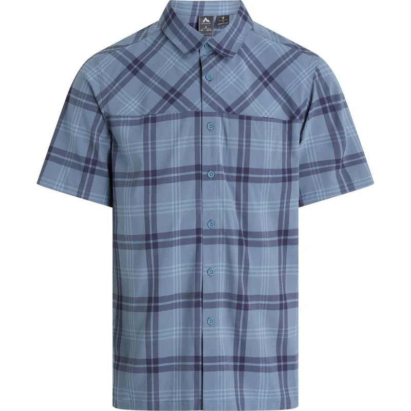McKinley Rollo III Herren Hemd multicolor blue dark
