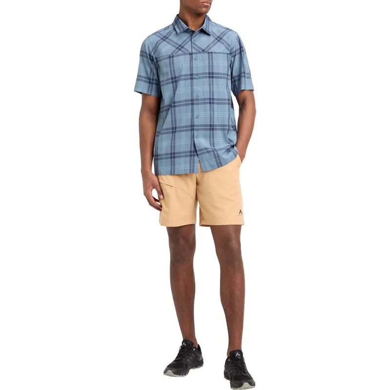 McKinley Rollo III Herren Hemd multicolor blue dark