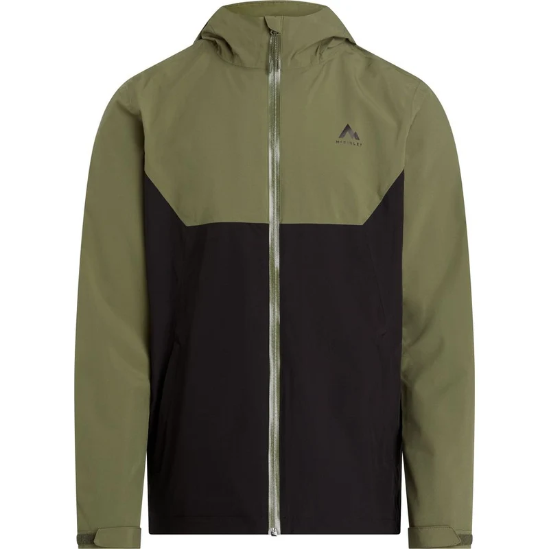McKinley Hodia Herren Regenjacke black night olive