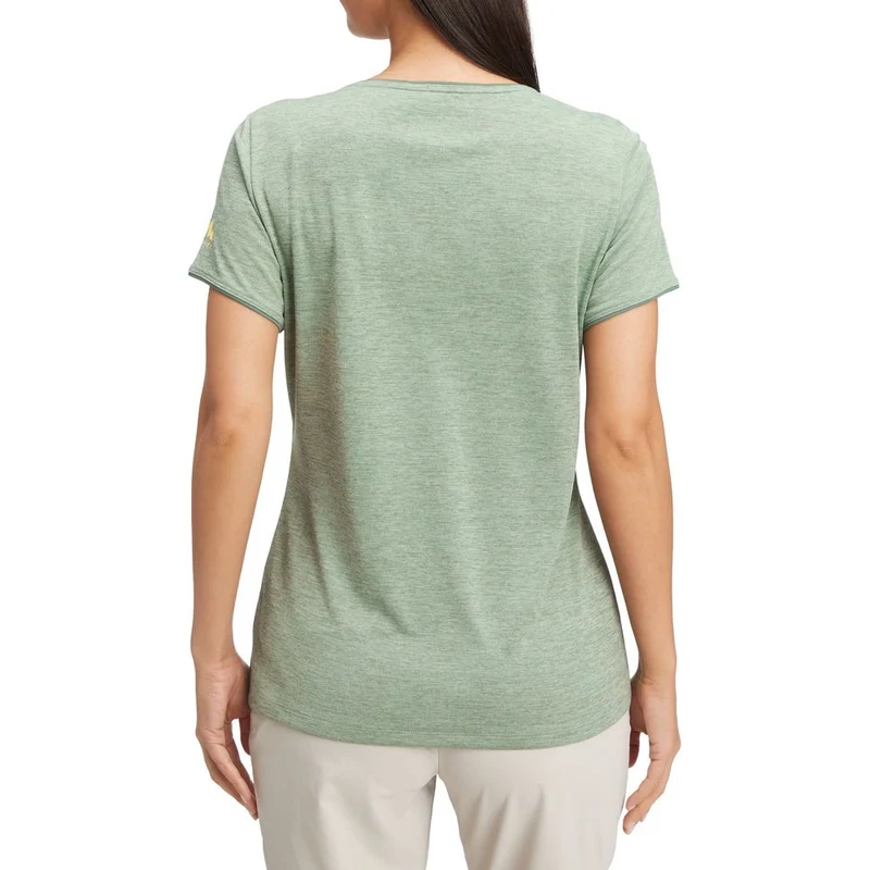 McKinley Hunu Damen T-Shirt melange green sm