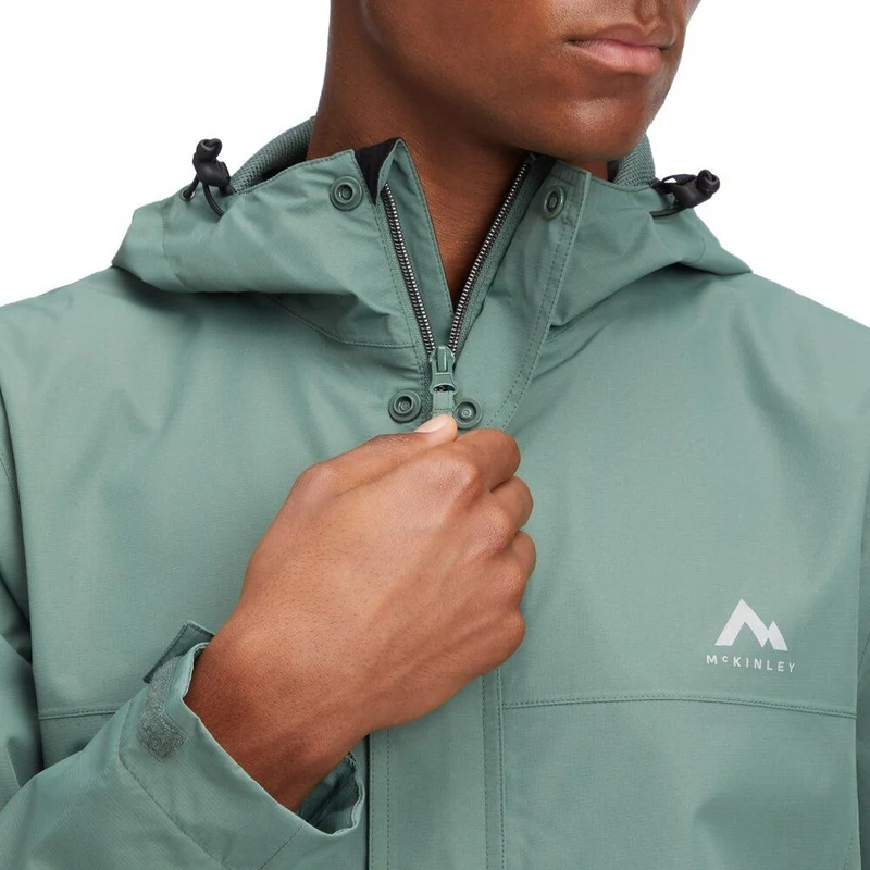 McKinley Carlide II Herren Regenjacke green dark