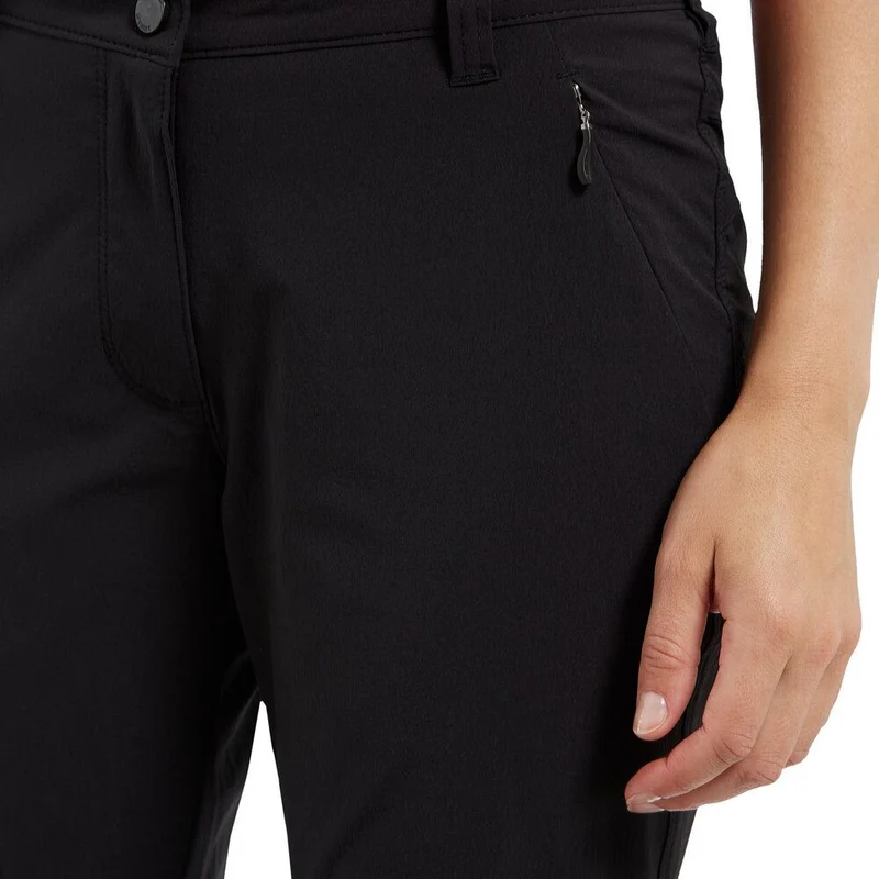 McKinley Madok II Kurzgröße Damen Wanderhose black night