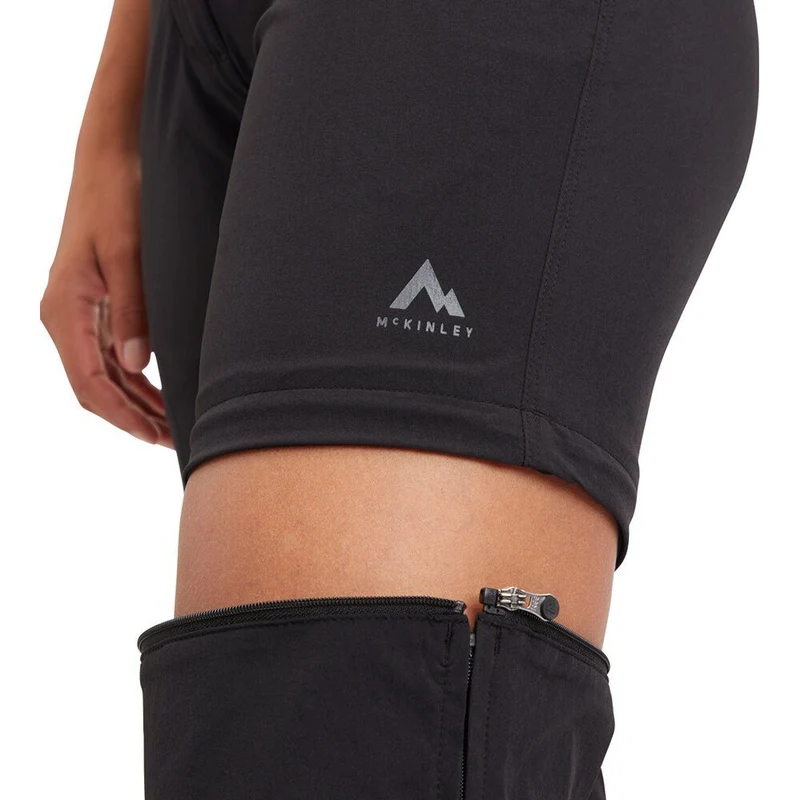 McKinley Madok II Kurzgröße Damen Wanderhose black night