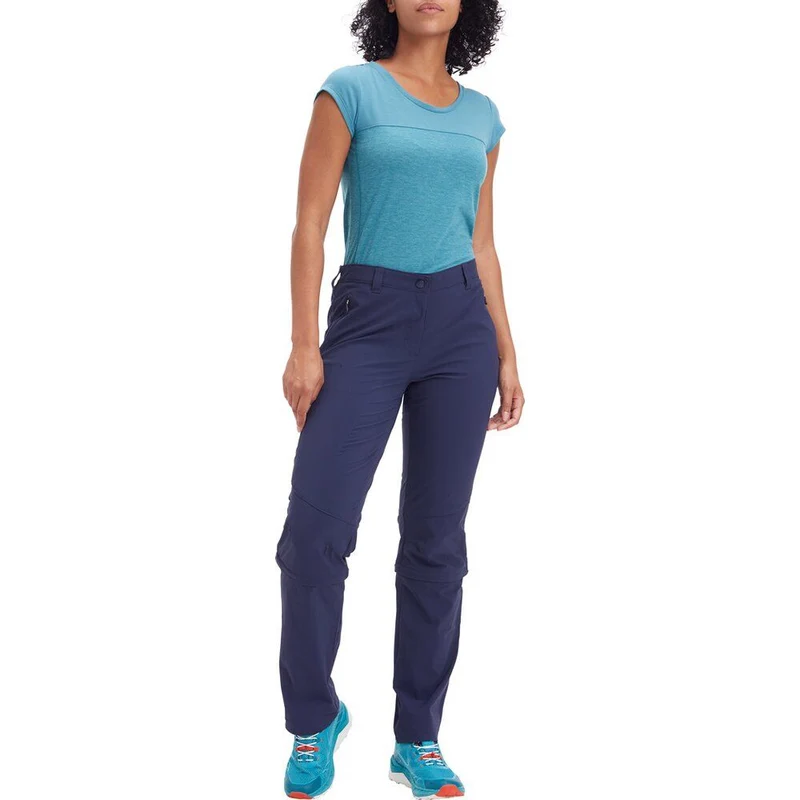 McKinley Mandorak II Damen Abzipphose navy dark