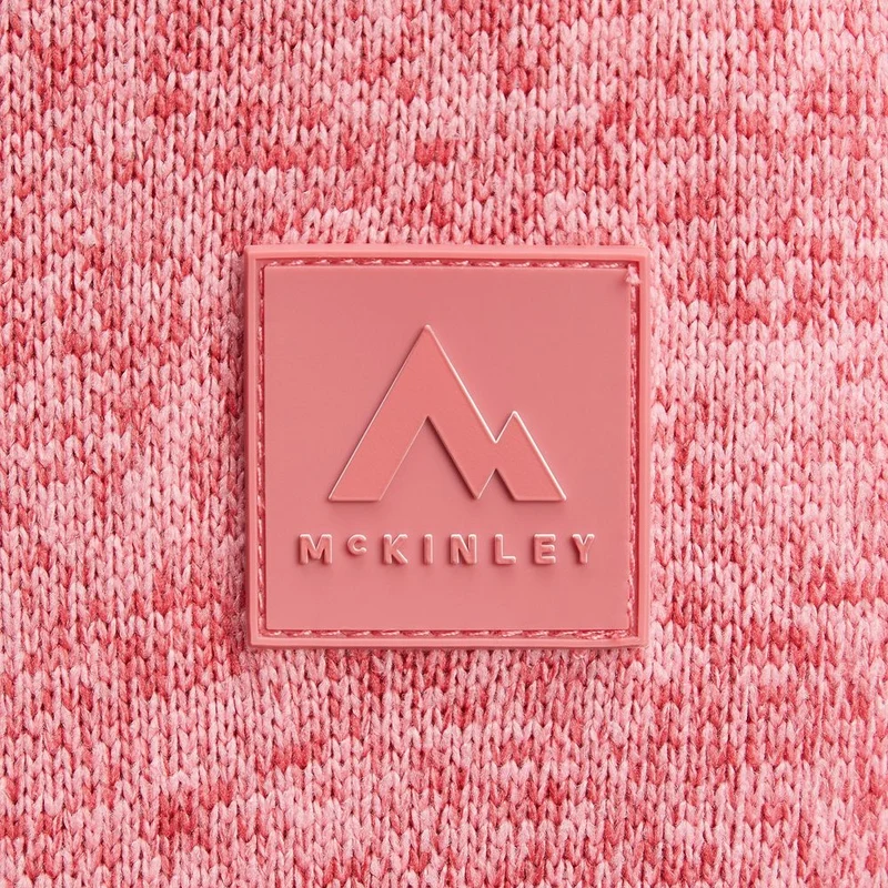 McKinley Rubin III Damen Fleecejacke melange red