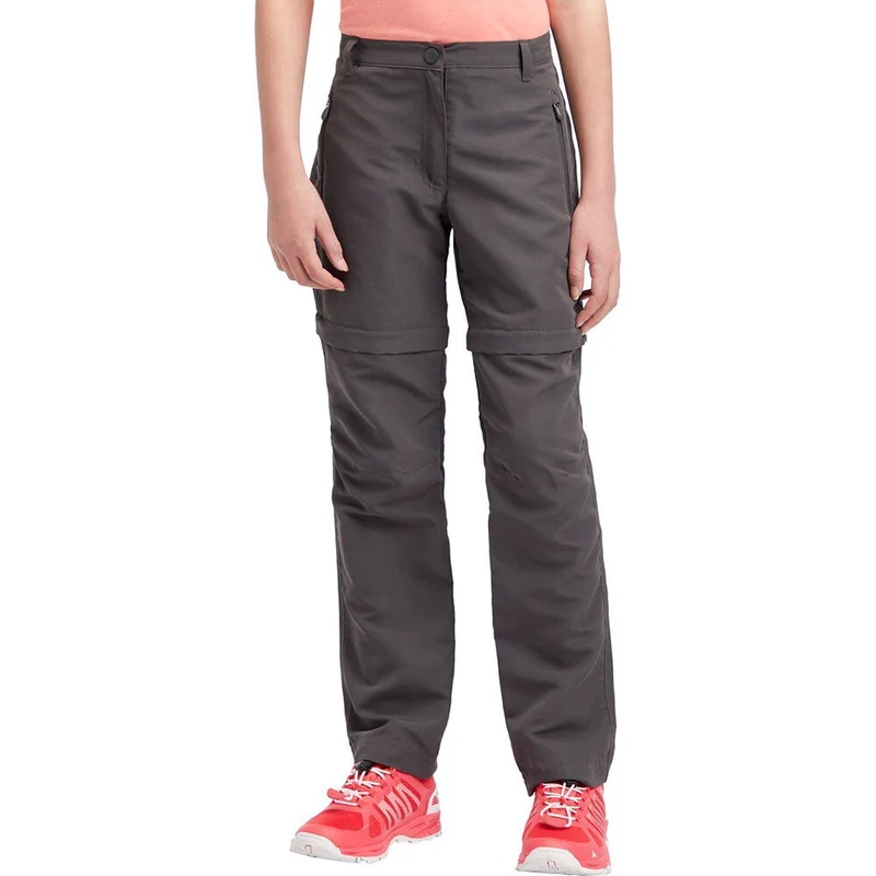 McKinley Alana II G Kinder Zipp-Off Wanderhose anthracite