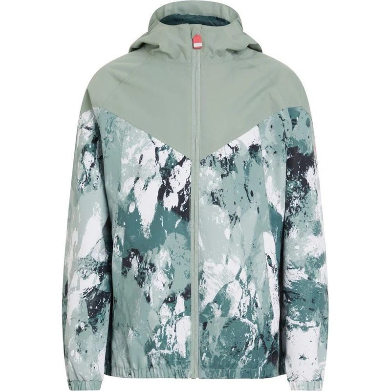 McKinley Mancor Gls Kinder Softshelljacke aop green smoke