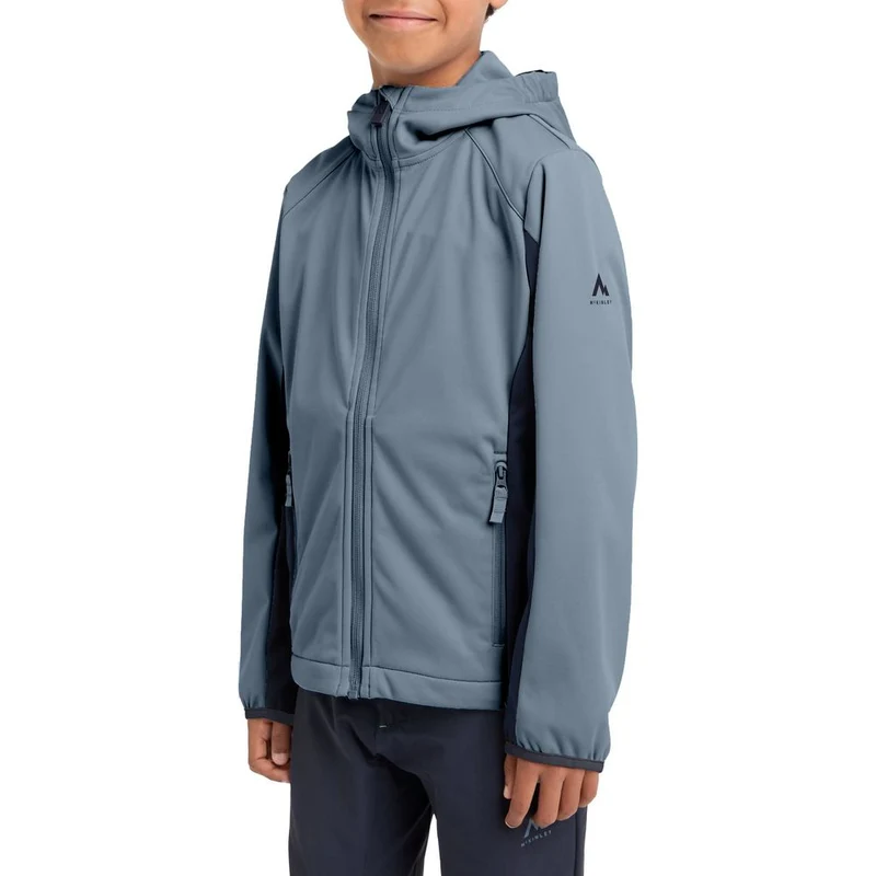 McKinley Abe LT B Kinder Softshelljacke blue dark