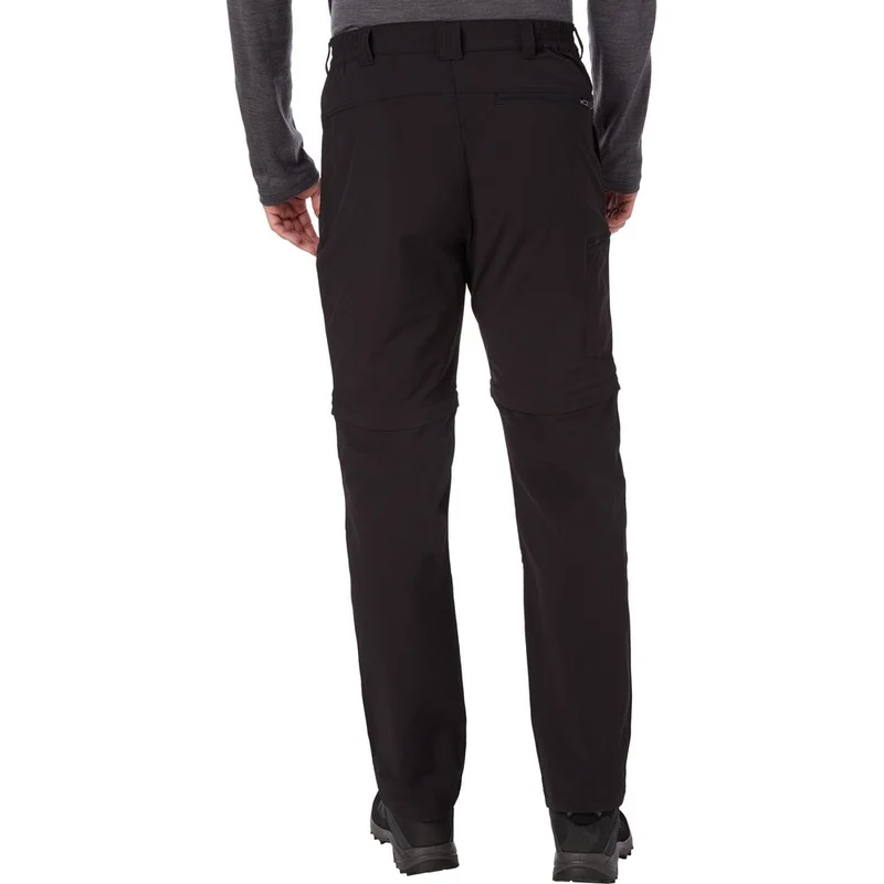McKinley Malik II Herren Zipp-Off Wanderhose black night