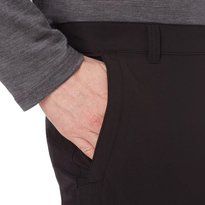McKinley Malik II Herren Zipp-Off Wanderhose black night