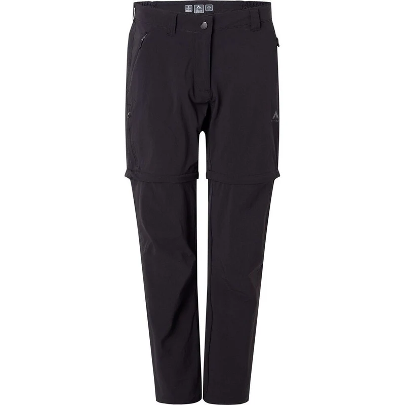McKinley Malik II Herren Zip-Off Wanderhose black night