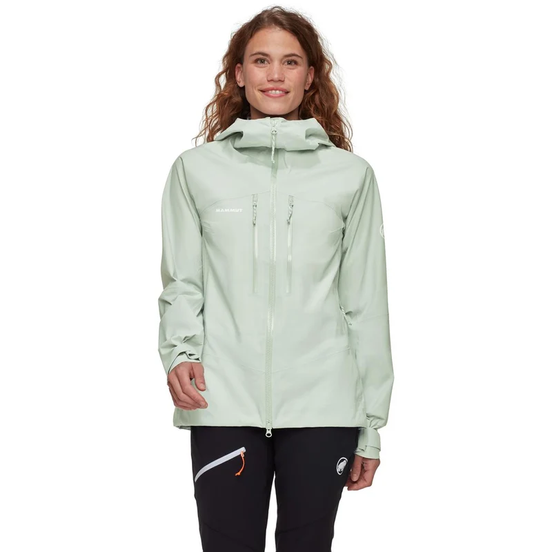 MAMMUT Taiss HS Hooded Jacket Women silver sage