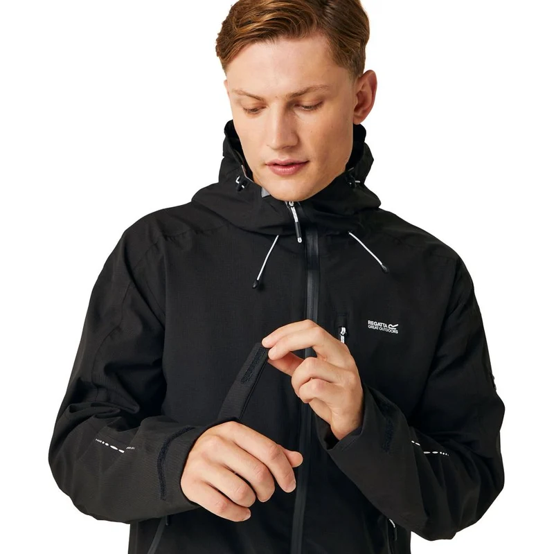 Regatta Okara Herren Regenjacke black