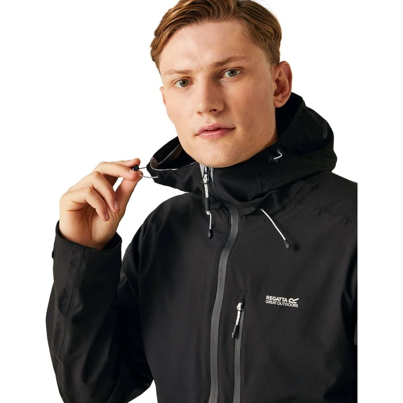 Regatta Okara Herren Regenjacke black