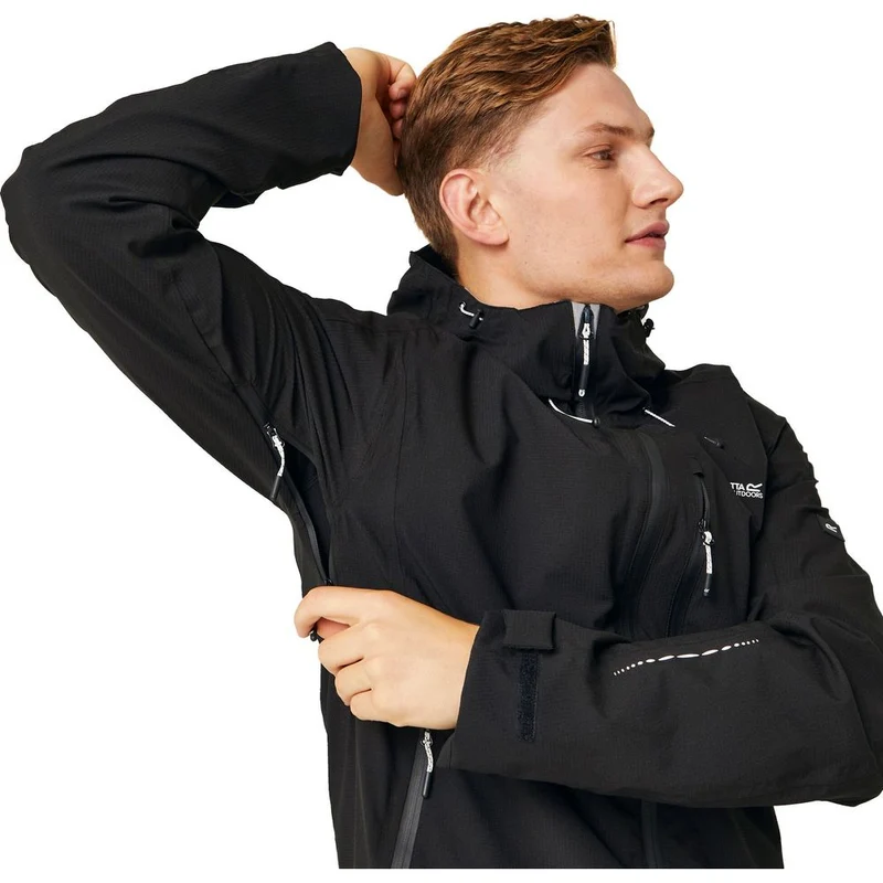 Regatta Okara Herren Regenjacke black