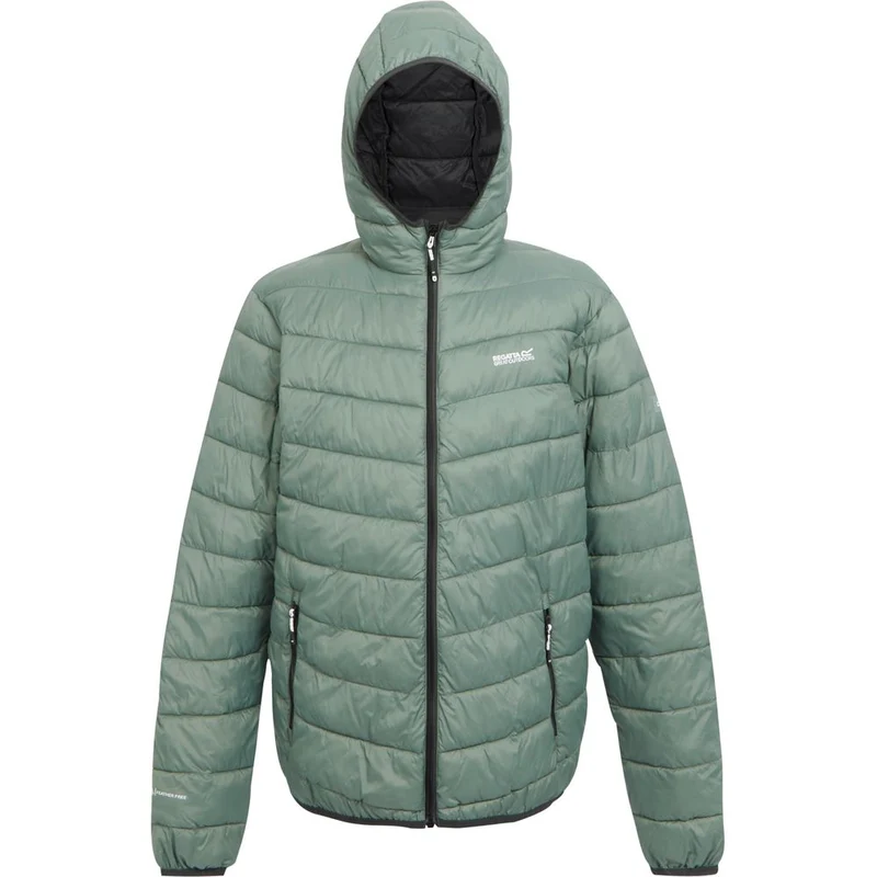 Regatta Hooded Hill Pack II Herren Isolationsjacke agave green