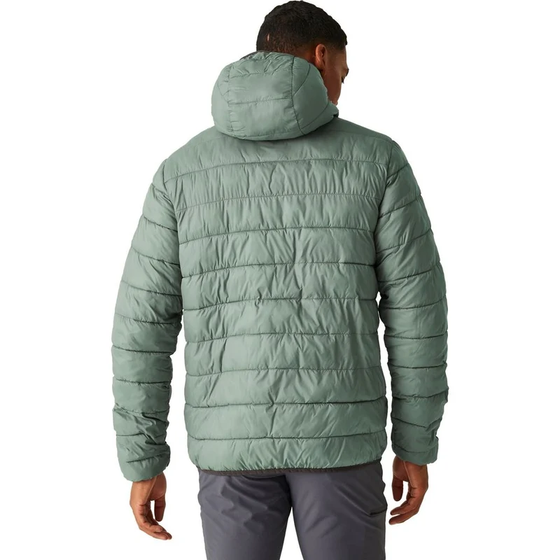 Regatta Hooded Hill Pack II Herren Isolationsjacke agave green