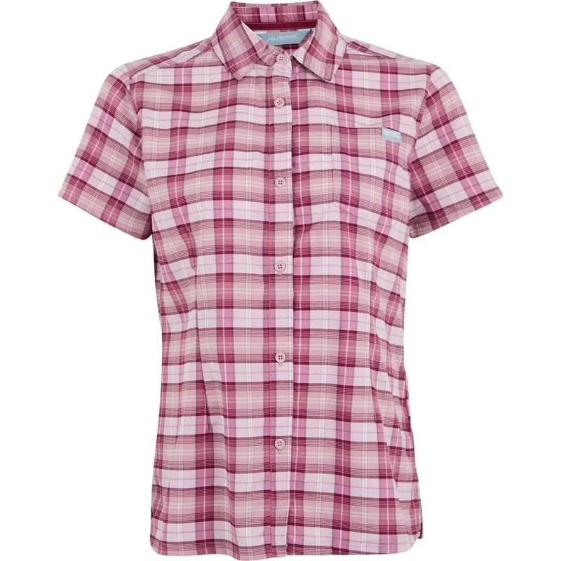 Regatta Womens Begarno Damen Kurzarmhemd lilas beaujol