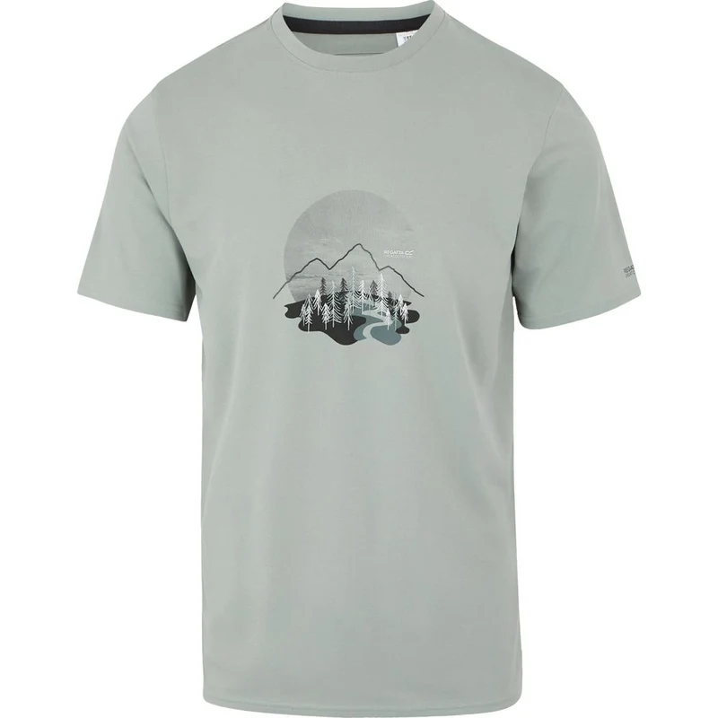 Regatta Fingal Stretch Herren T-Shirt glacier