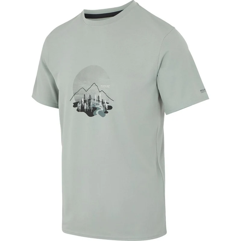 Regatta Fingal Stretch Herren T-Shirt glacier