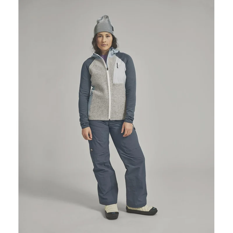Ortovox Fleece GP Classic Knit Hoody Women glacier grey