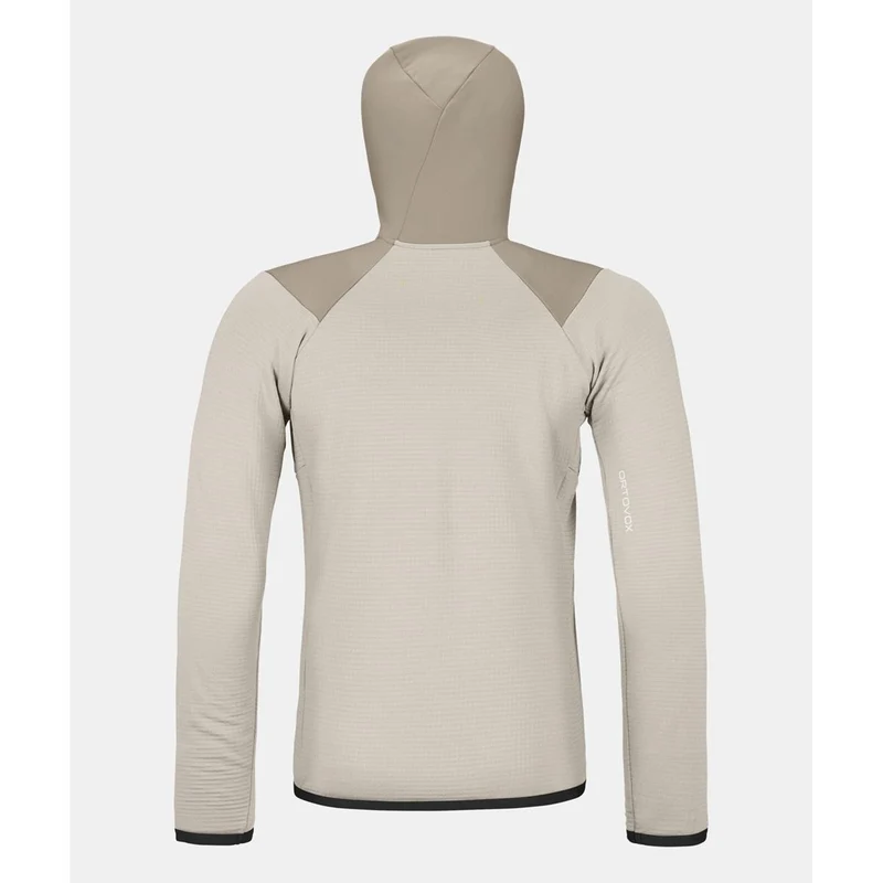 Ortovox Fleece Grid Hoody Man white chalk