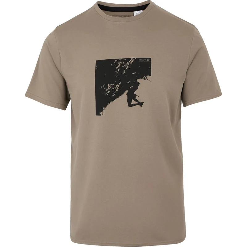 Regatta Fingal Stretch Herren T-Shirt golden sand
