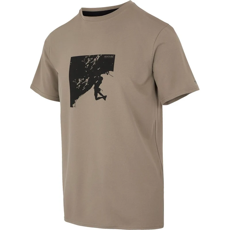 Regatta Fingal Stretch Herren T-Shirt golden sand