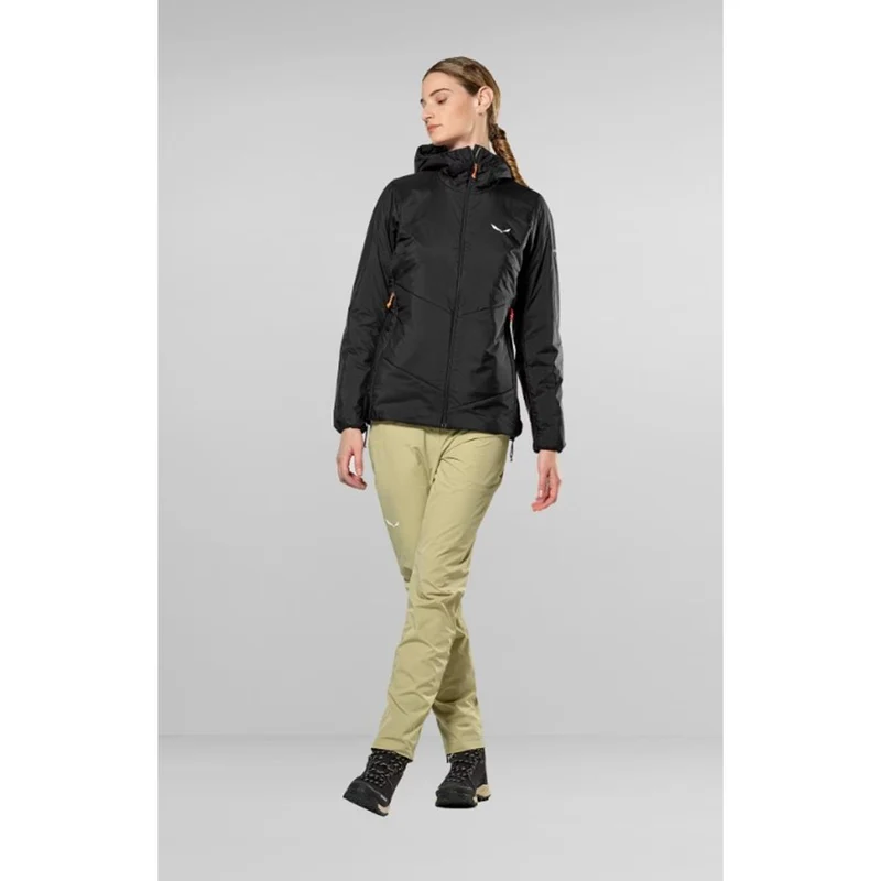 Salewa Puez Catinaccio 2 Tirolwool® Responsive Jacke Damen black out
