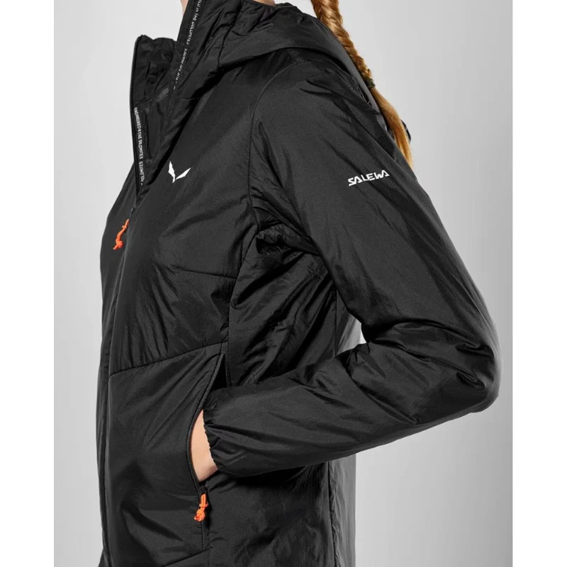 Salewa Puez Catinaccio 2 Tirolwool® Responsive Jacke Damen black out
