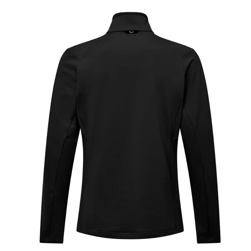 Salewa Puez Cammino Polarlite Half Zip Jacke Herren black out