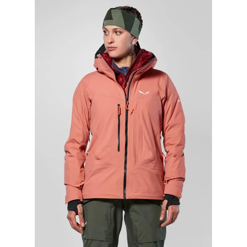 Salewa Sella 3 Layers Powertex Jacket Women desert pink