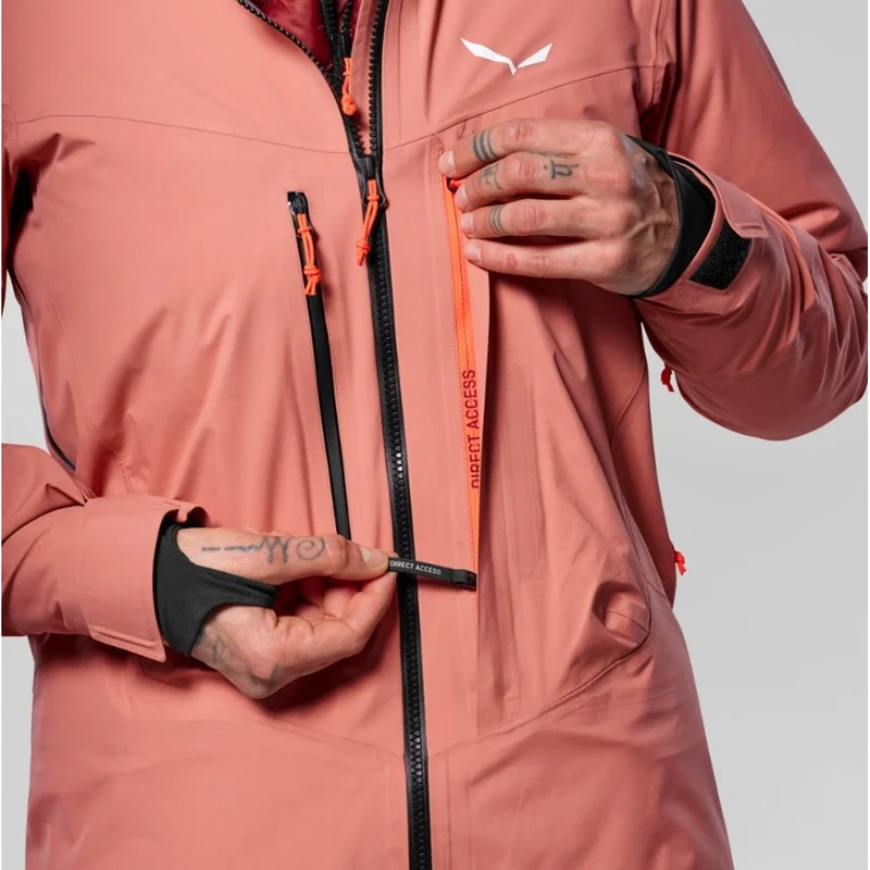 Salewa Sella 3 Layers Powertex Jacket Women desert pink
