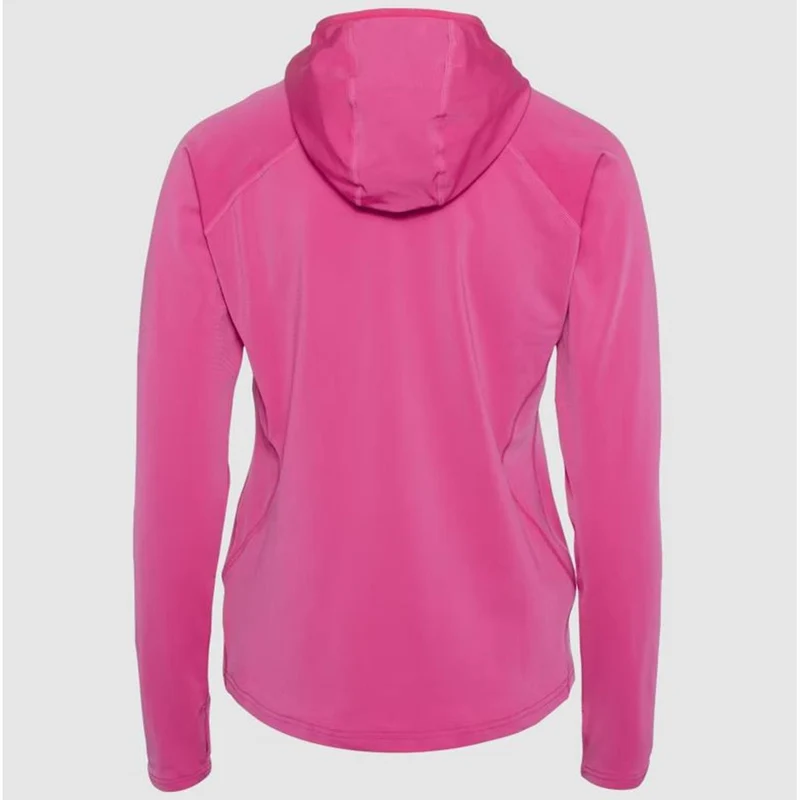 Kari Traa Mija Hooded Fleece berry Damen Fleecejacke