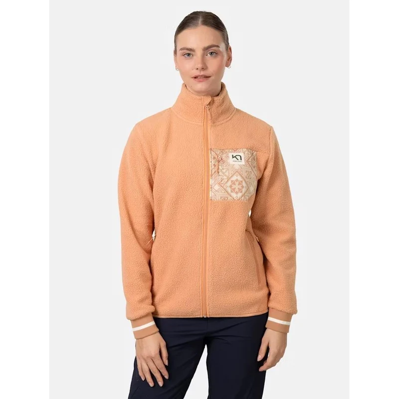 Kari Traa Rothe Midlayer cork Damen Fleecejacke