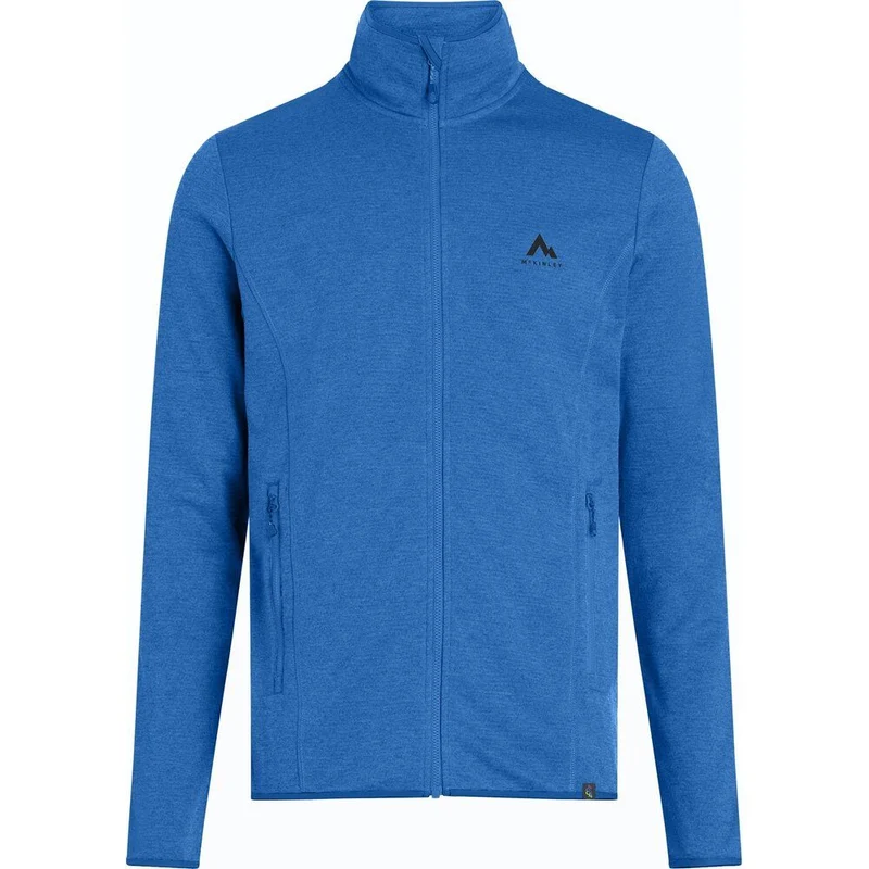 McKinley Roto IV Herren Fleecejacke melange blue royal