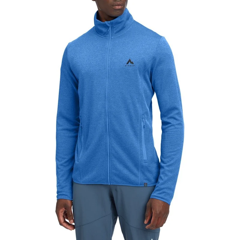 McKinley Roto IV Herren Fleecejacke melange blue royal