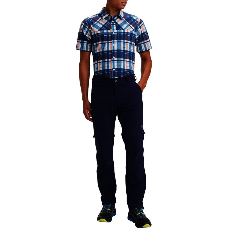 McKinley Malloy MN 518 Herren Zipp-off Wanderhose navy dark