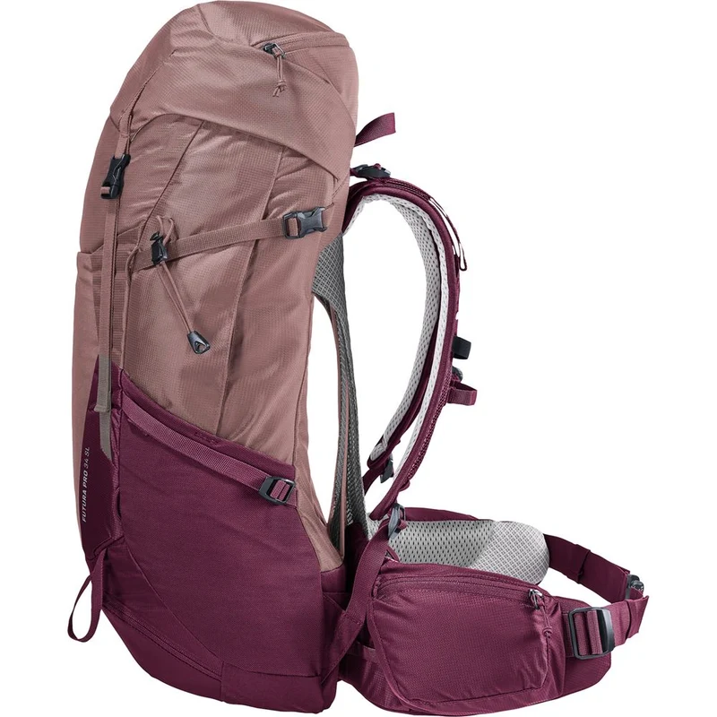 Deuter Futura Pro 34 SL Damen Wanderrucksack ashrose cassis
